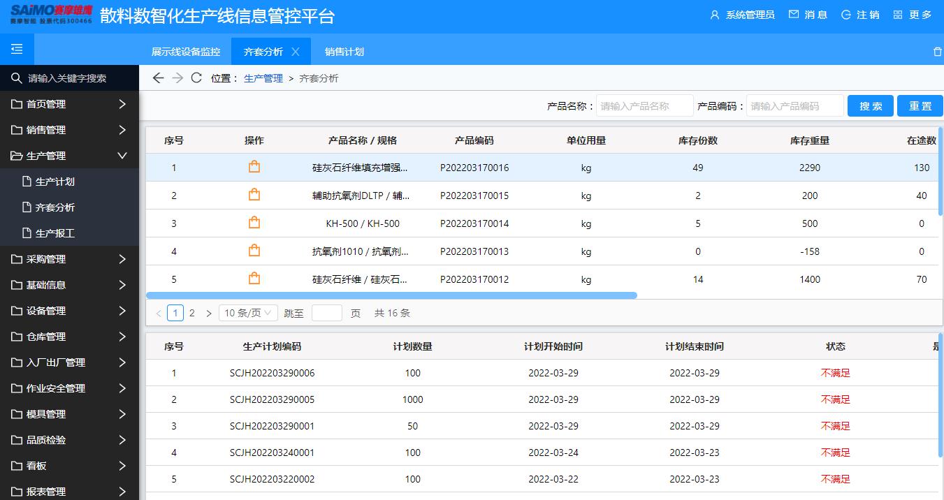 散料数智化管控系统